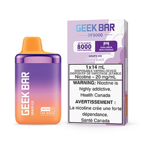 Grape Ice Geek Bar DF8000 Disposable Vape