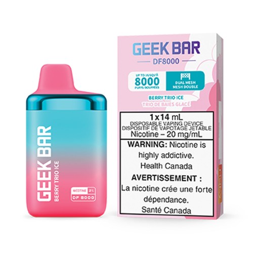 Berry Trio Ice Geek Bar DF8000 Disposable Vape