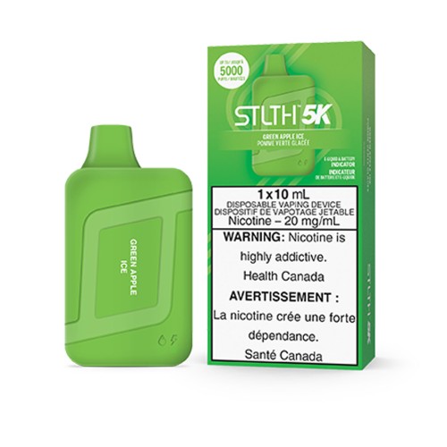 Green Apple Ice STLTH 5K Disposable Vape
