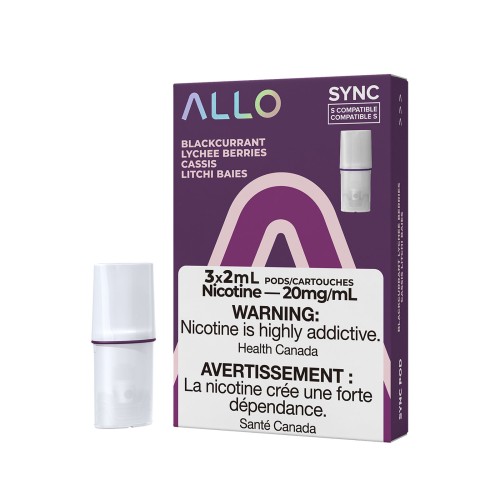 Blackcurrant Lychee Berries ALLO Sync Pods